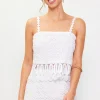 Crochet Cami With Fringe Detail