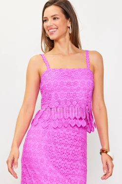 Crochet Cami With Fringe Detail