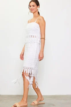 Crochet Cami With Fringe Detail