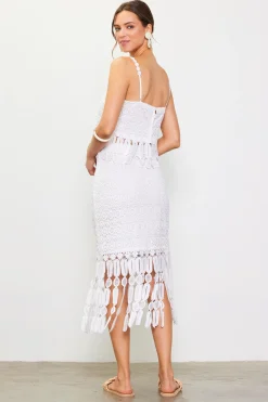 Crochet Cami With Fringe Detail