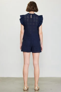Crochet High Waisted Shorts