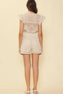 Crochet Knit Shorts