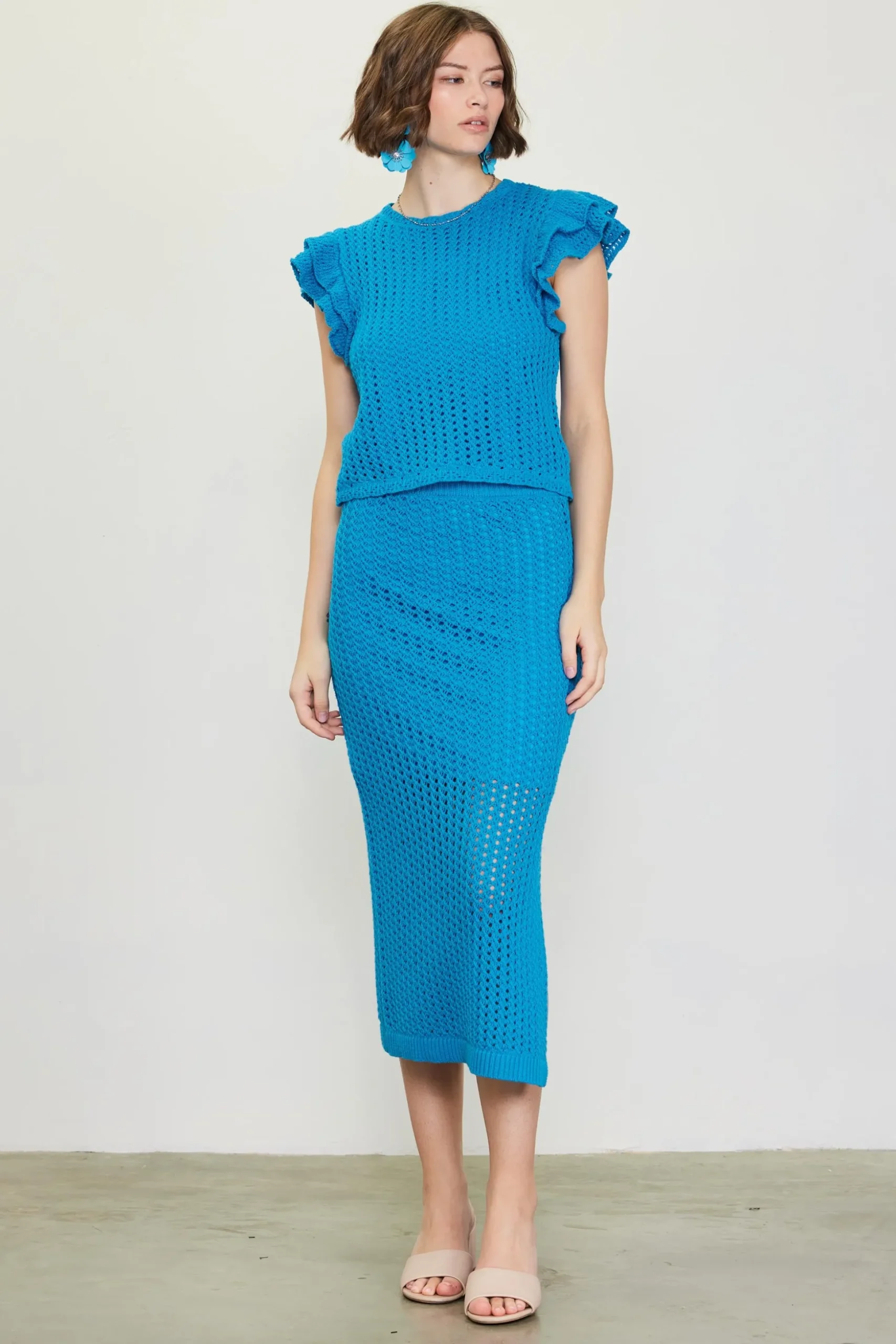 Crochet Midi Skirt
