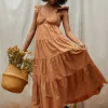 Diana Poplin Maxi Dress
