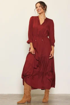 Emery Ruffle Tiered Maxi Dress