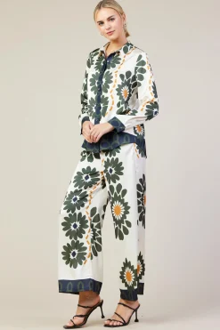 Floral Print Longsleeve Blouse