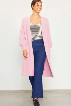 Fuzzy Longsleeve Cardigan