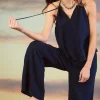 Gaia Tulip Back Halter Top