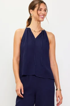 Gaia Tulip Back Halter Top