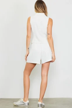 High Waisted Pleated Skirt