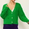Jewel Button Detail Cardigan