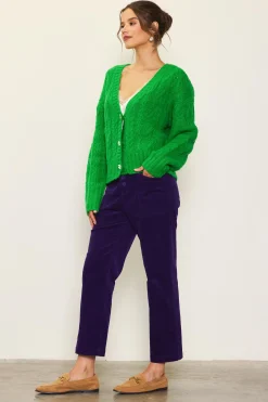 Jewel Button Detail Cardigan