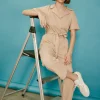 Kendall Washed Utility Jumpsuit