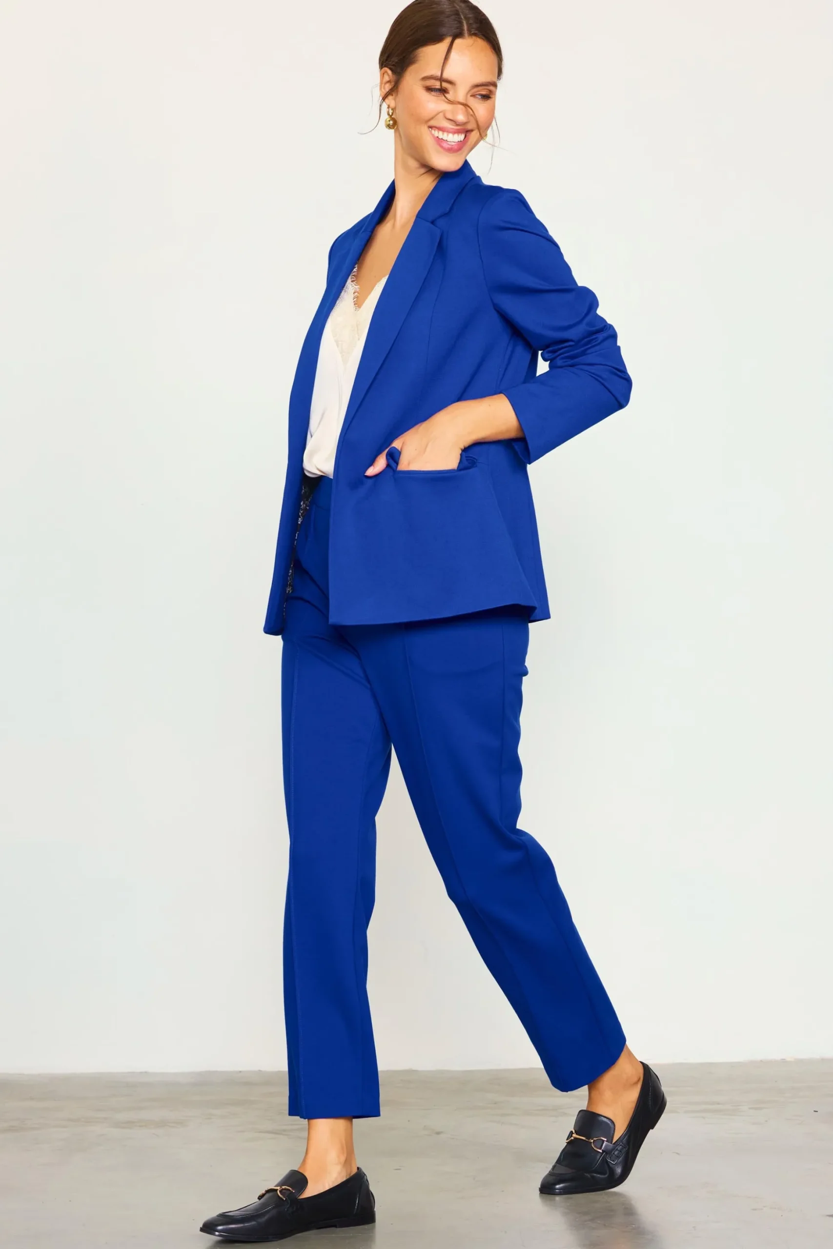 Knit Tailored Blazer