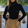 Lace Mock Neck Top