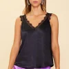 Lace Trim Cami Top