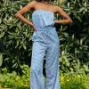 Livia Bandana Print Jumpsuit