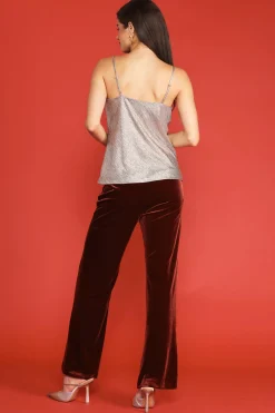 Metallic Foil Print Cami