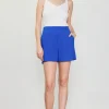 Neon Structured Shorts