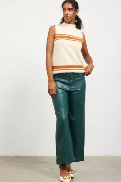 Nora Mock Neck Sweater Vest