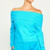 Off Shoulder Sweater
