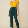 Paper Bag Belted Pants