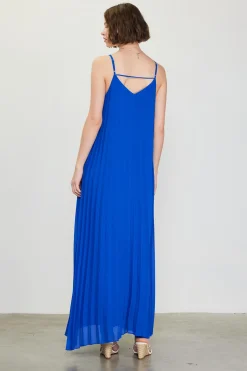 Pleated Maxi Dress