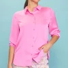 Recycled Classic Button Down Top