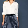 Recycled Classic Button Down Top
