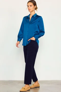 Recycled Classic Button Down Top