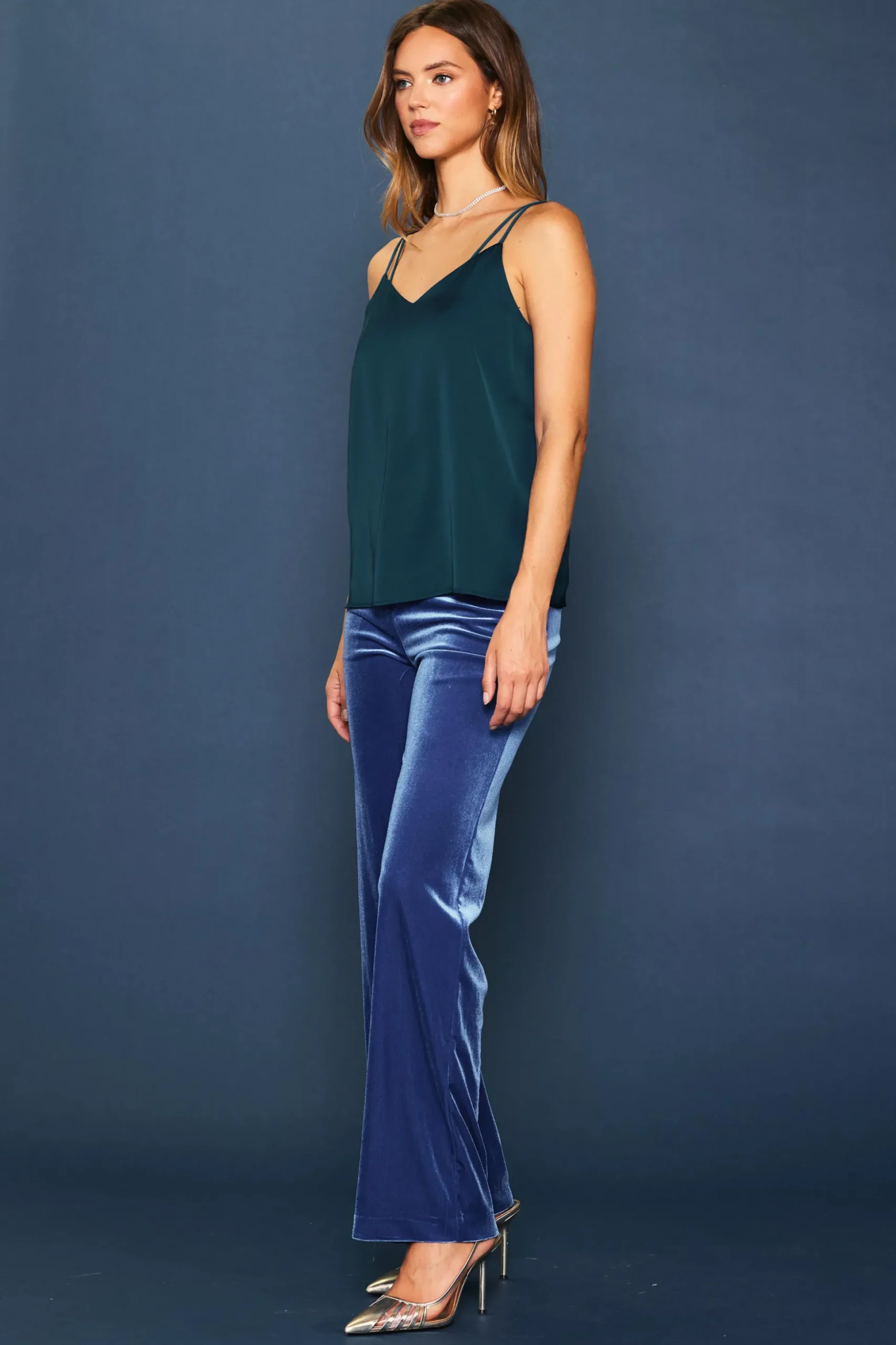Recycled Double Strap Cami