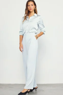 Recycled Wide Leg Pants