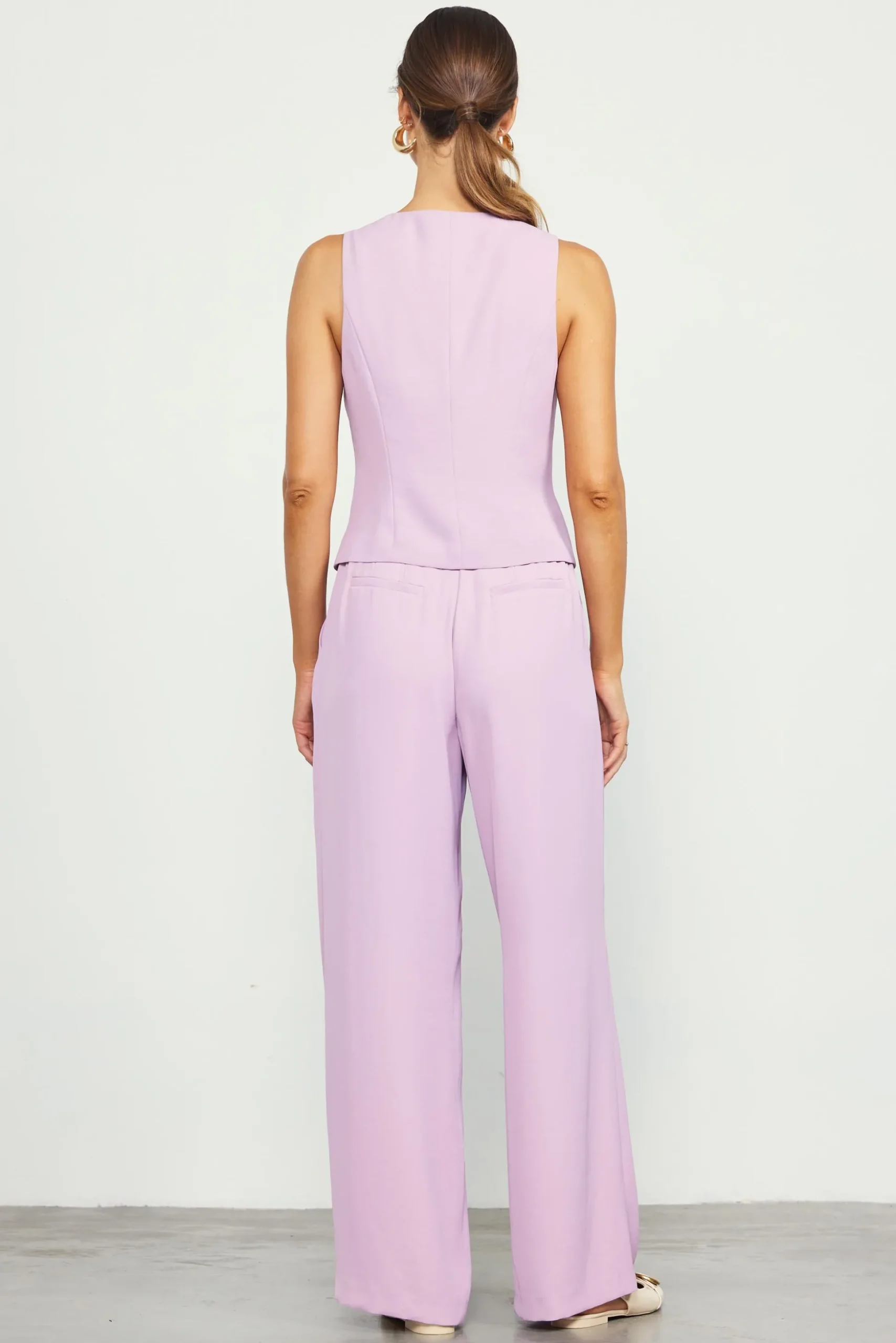 Recycled Wide Leg Pants