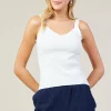 Ribbed Knit Cami Top