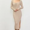 Ribbed Sweater Dress