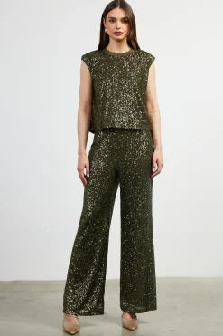 Sequin Bubble Muscle Tank