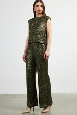 Sequin Bubble Muscle Tank