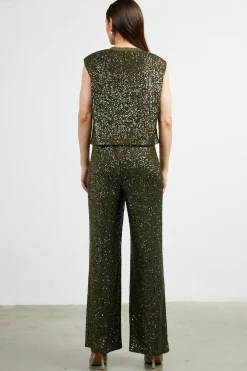 Sequin Bubble Muscle Tank