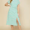 Twist Detail Knit Dress