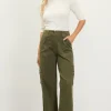 Utility Straight Leg Pants
