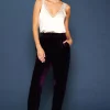 Velvet Jogger Pants