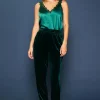 Velvet Jogger Pants